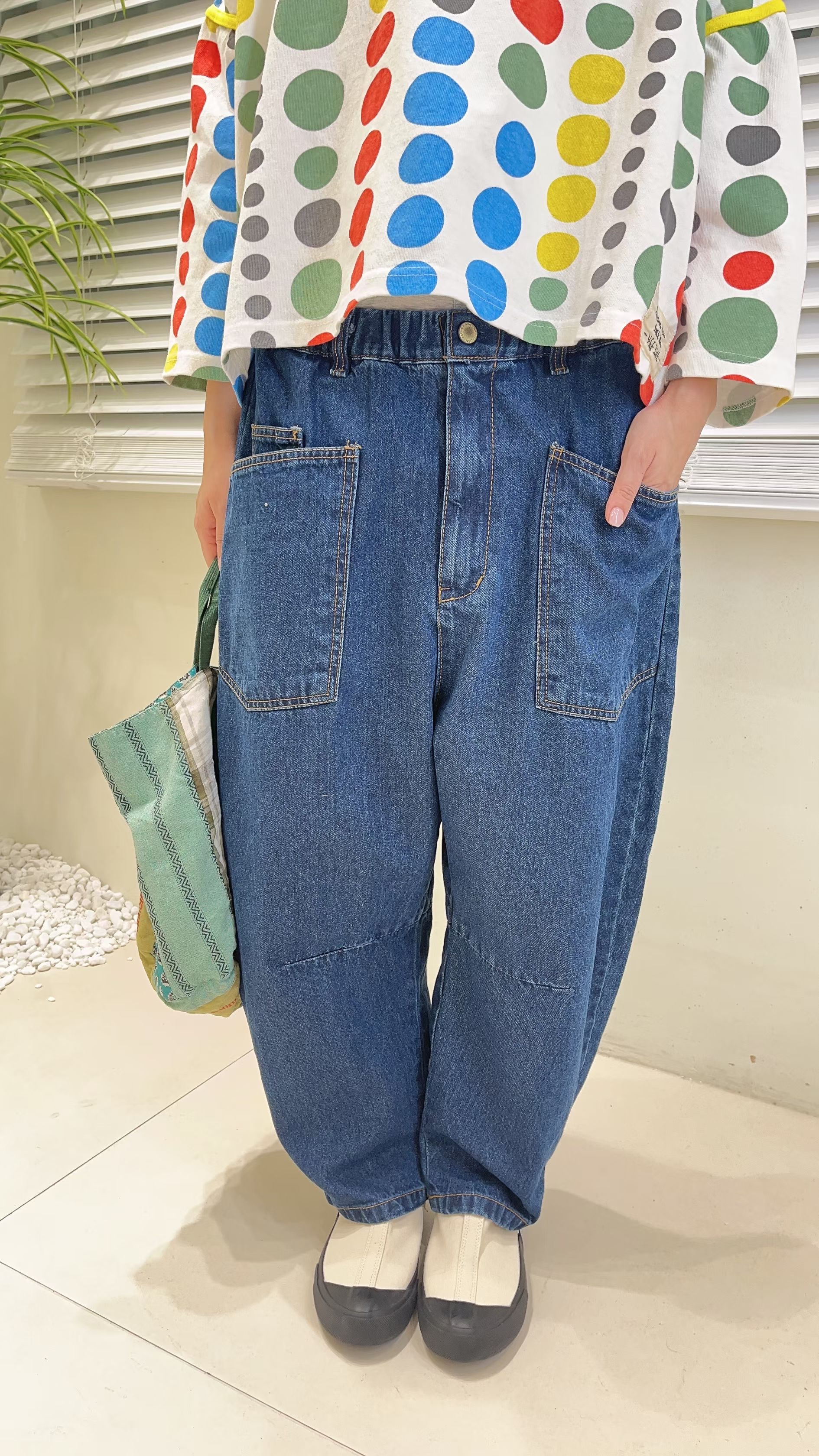 XNN OE 日系BF蘿蔔褲