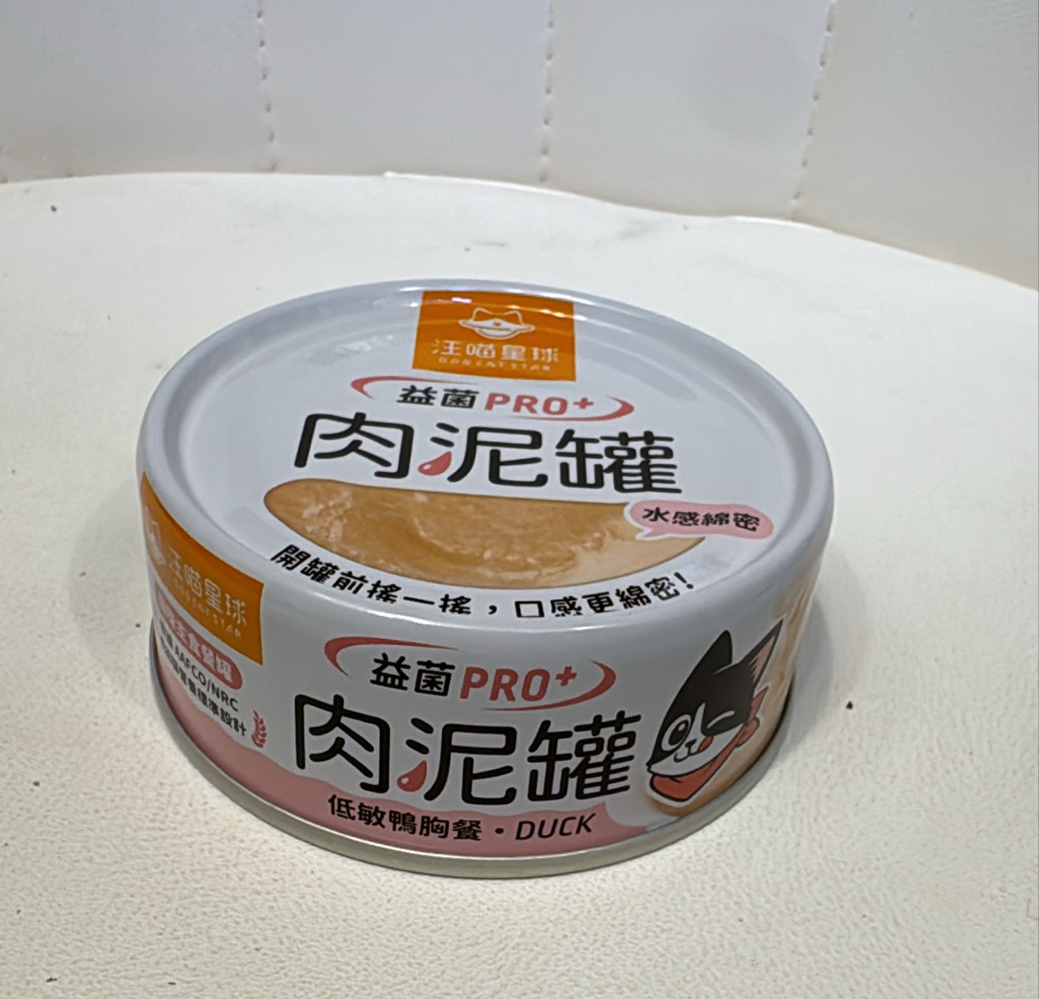 汪喵星球 益菌PRO+ 肉泥罐 低敏鴨胸餐・DUCK