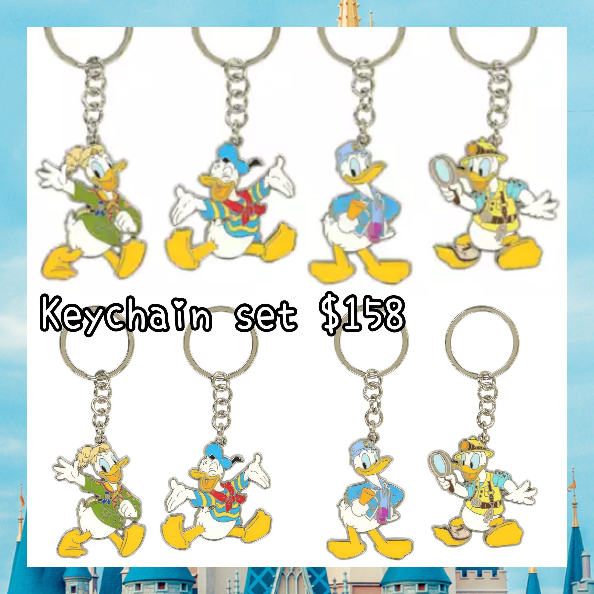 ：日本：DISNEYLAND 園區產品 15/10 日本發賣 KEYCHAIN SET