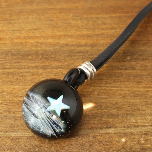 只按訂單生產~Atease SPACE GLASS COSMICWONDER NECKLACE(宇宙のガラスグラスネックレス)  pre order/訂購
