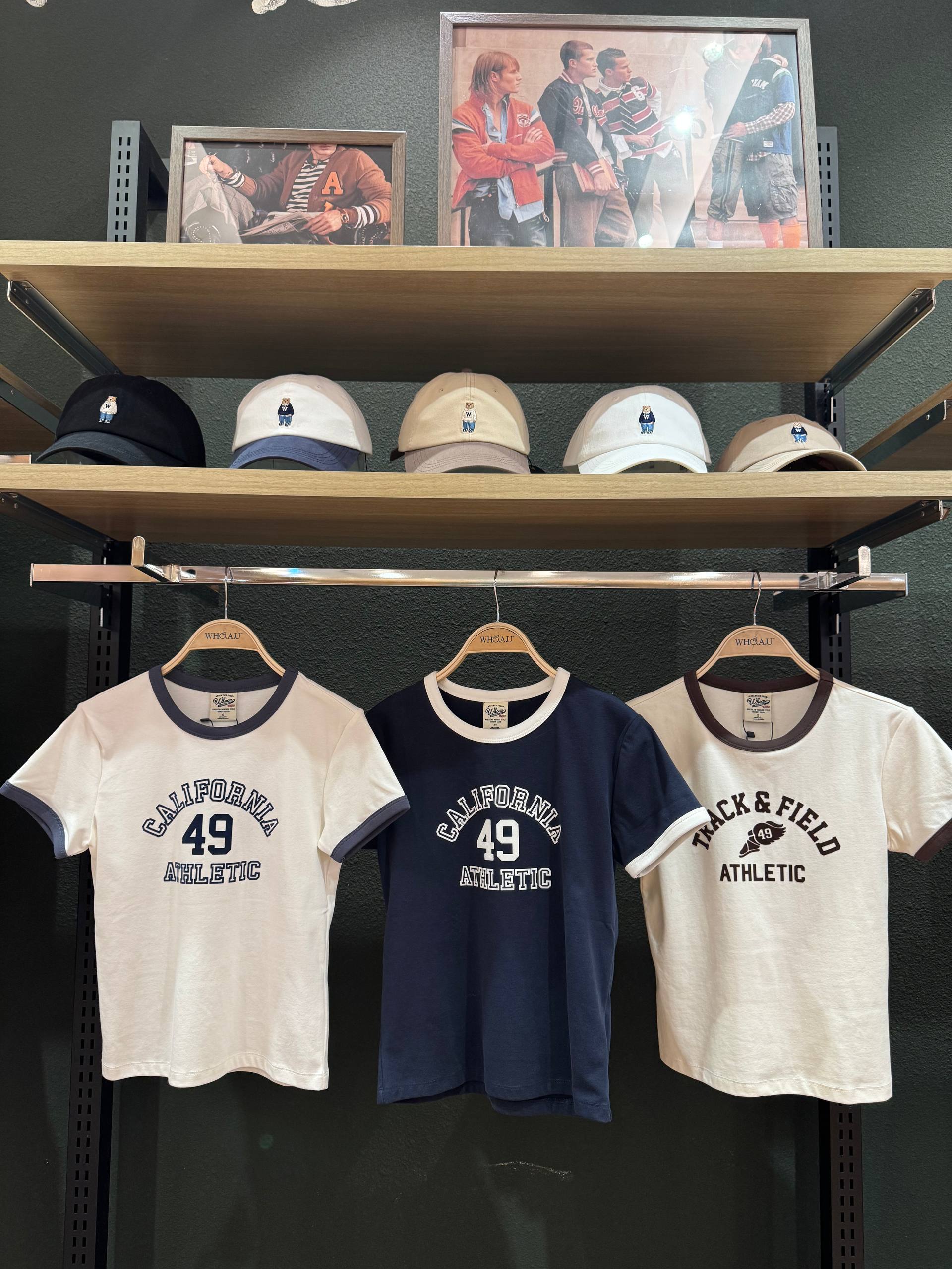 🇰🇷Whoau 拼色球衣风✨