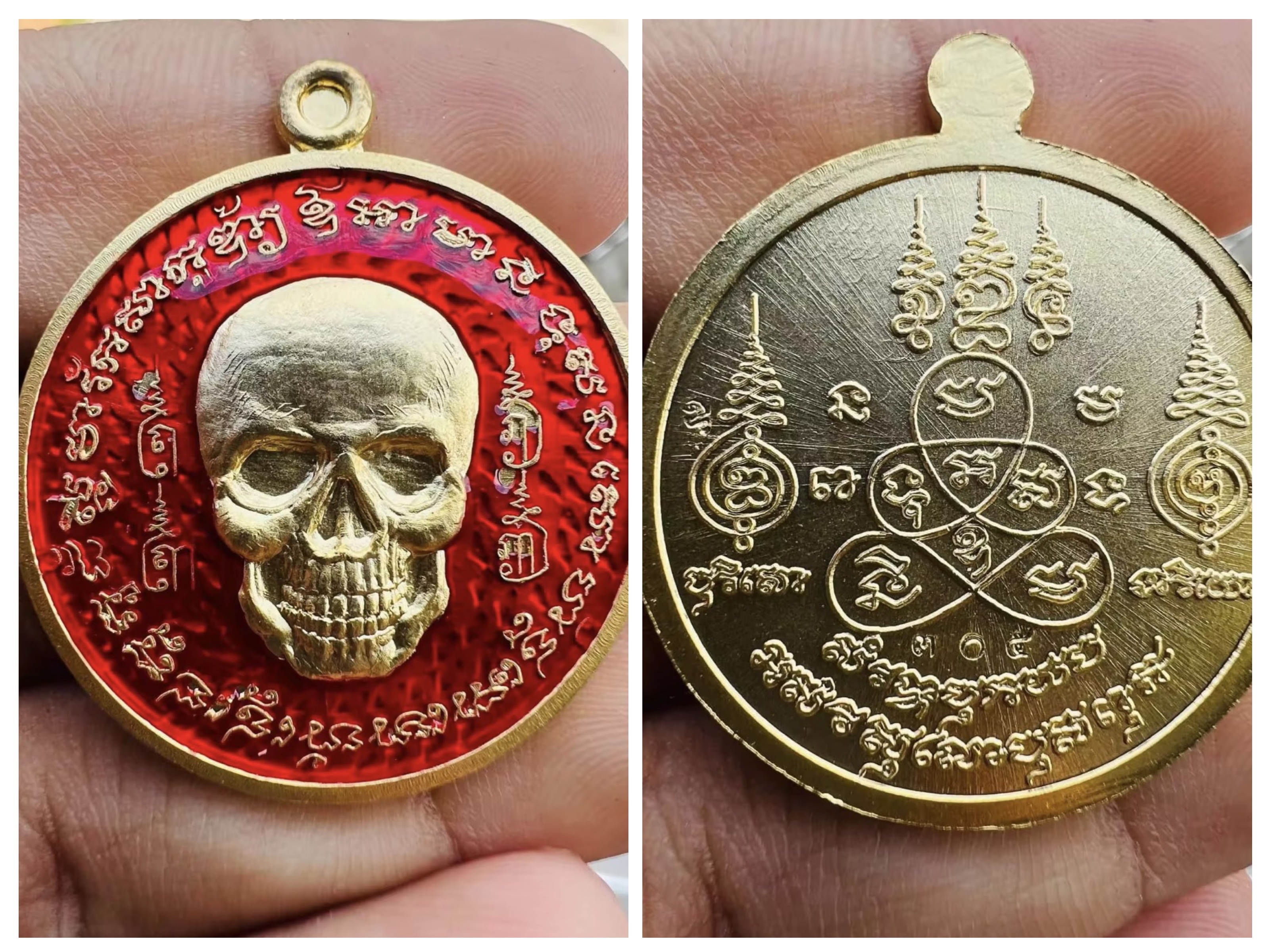 三師派格攝三次法會開光 泰南名師 :龍婆巴素 曼谷名師:阿贊添 瓦考奧白衣 阿贊念兌 Ajahn Naen Doi