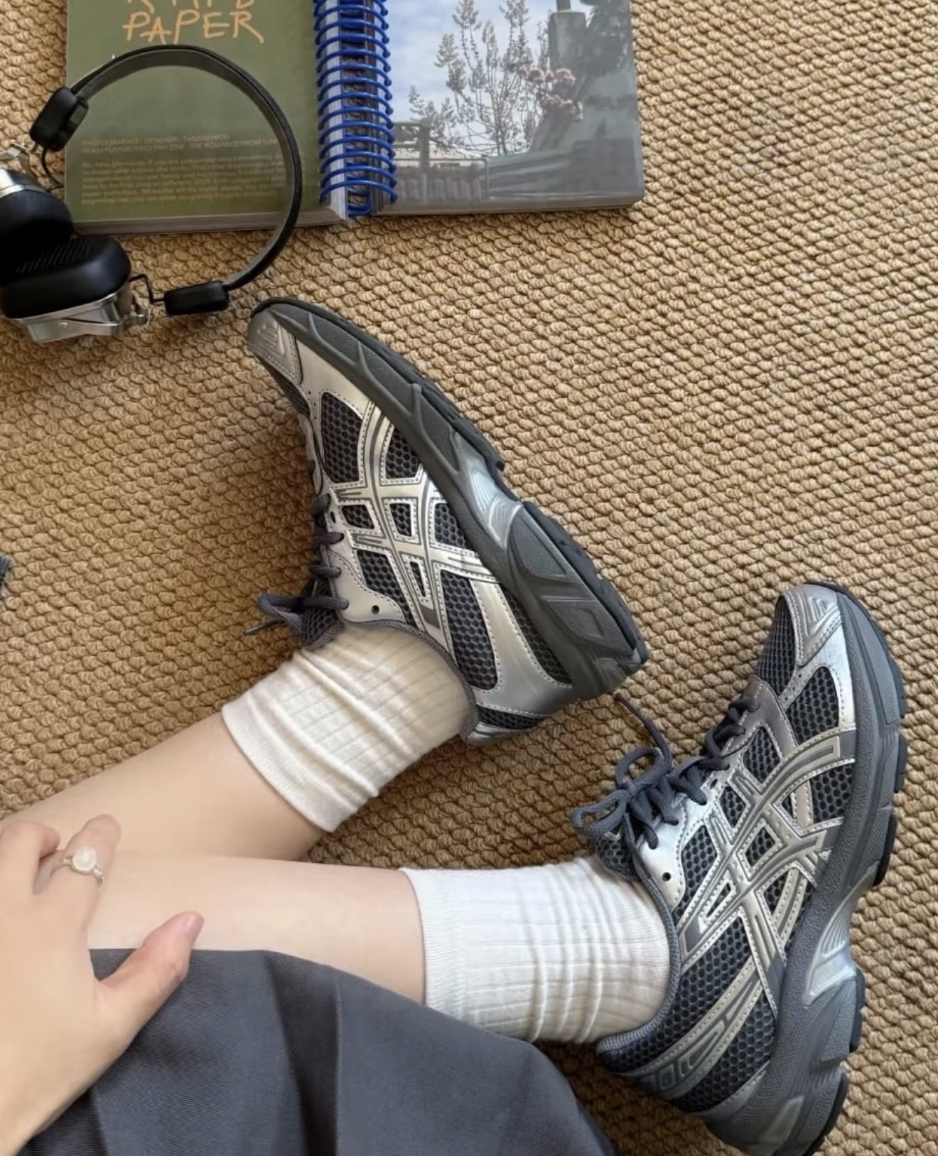 1201A934-020 Asics Gel-1130 Steel Grey Pure Silver 1201A934-020