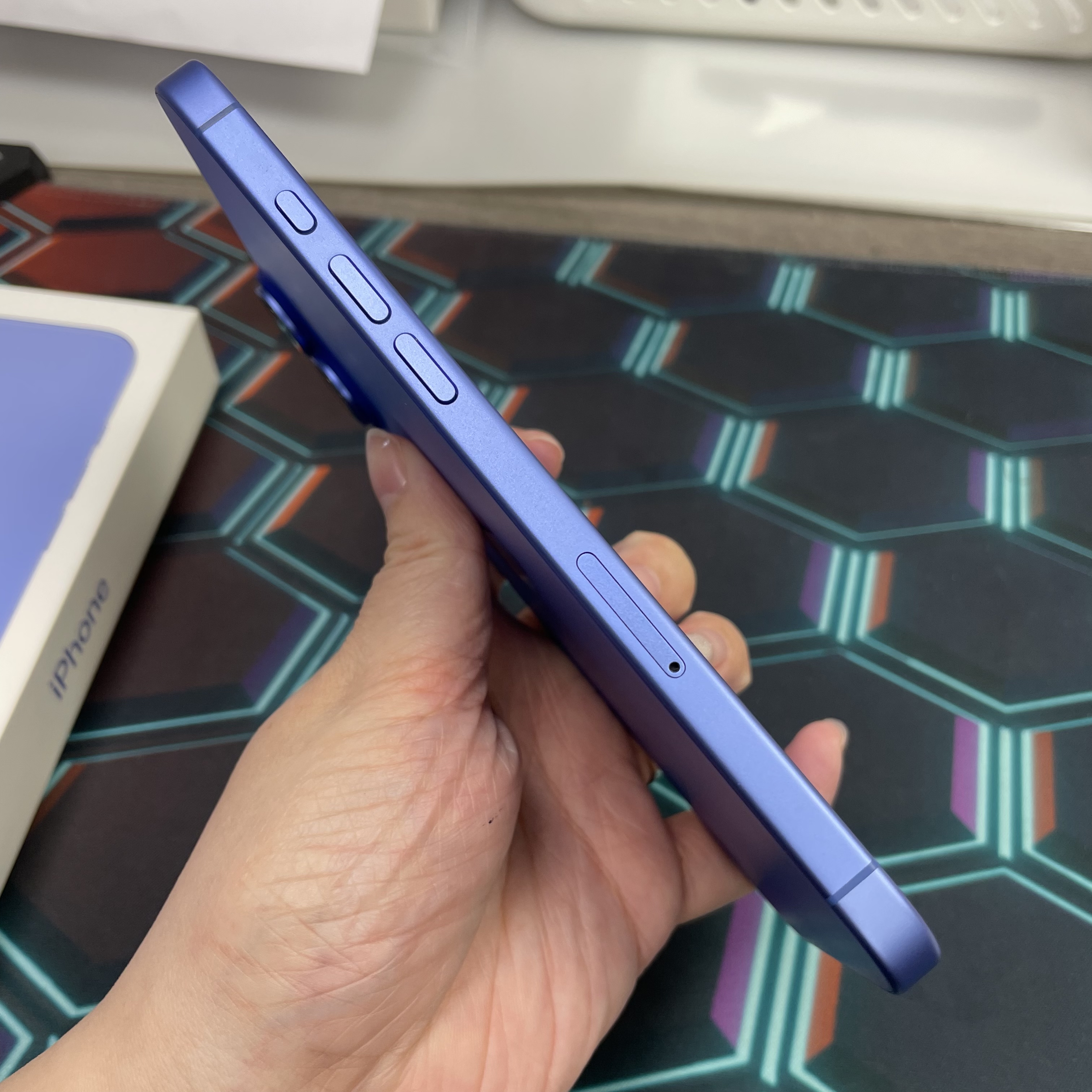 *7971 16 plus 完美機 128GB 電100 藍色 blue