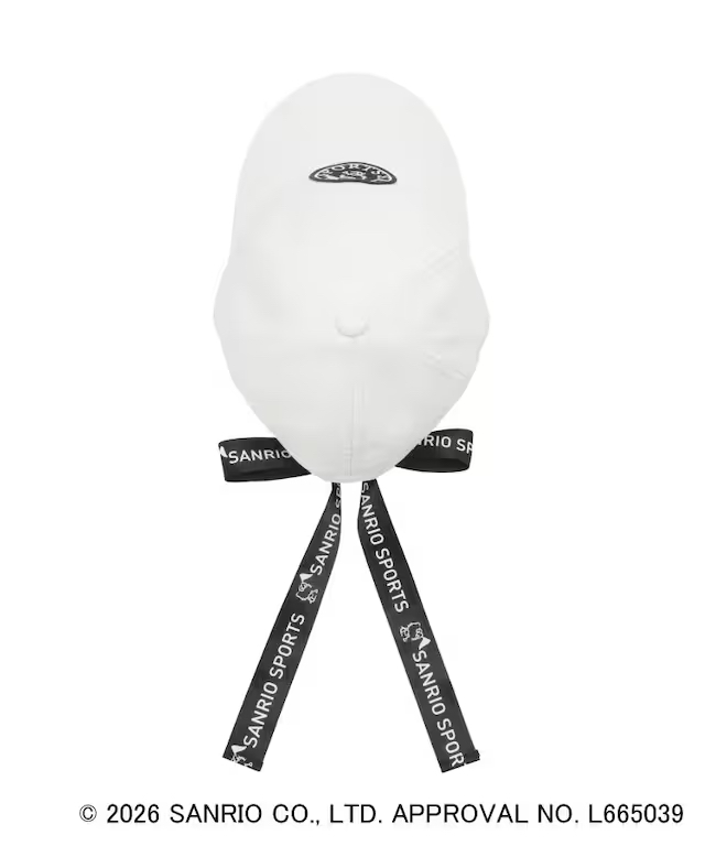 🎀【預訂】Sanrio Kitty Logo Ribbon Cap W