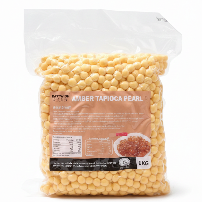 Amber Flavour Tapioca Pearls 1kg
