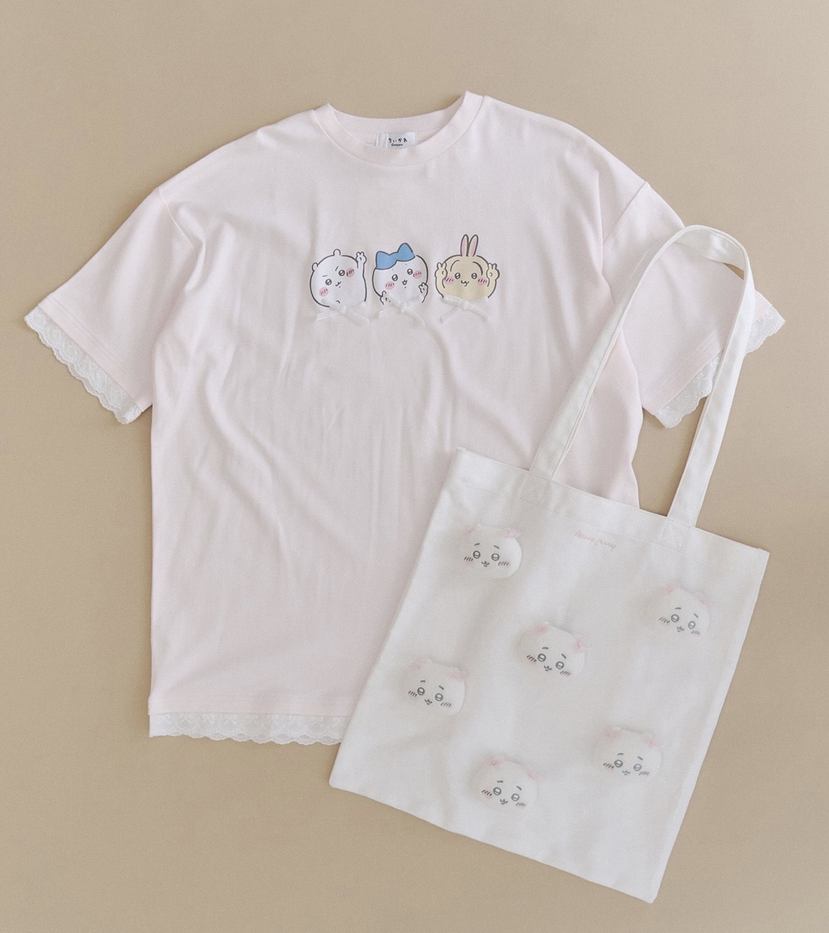 日本預訂📍日本Chiikawa x Merry Jenny立體公仔頭Tote Bag 不包郵 2026年8月中下旬出貨