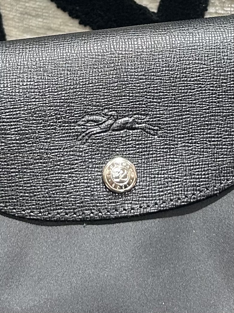 Longchamp Nylon Crossbody Bag Black 100%Authentic, 98%New