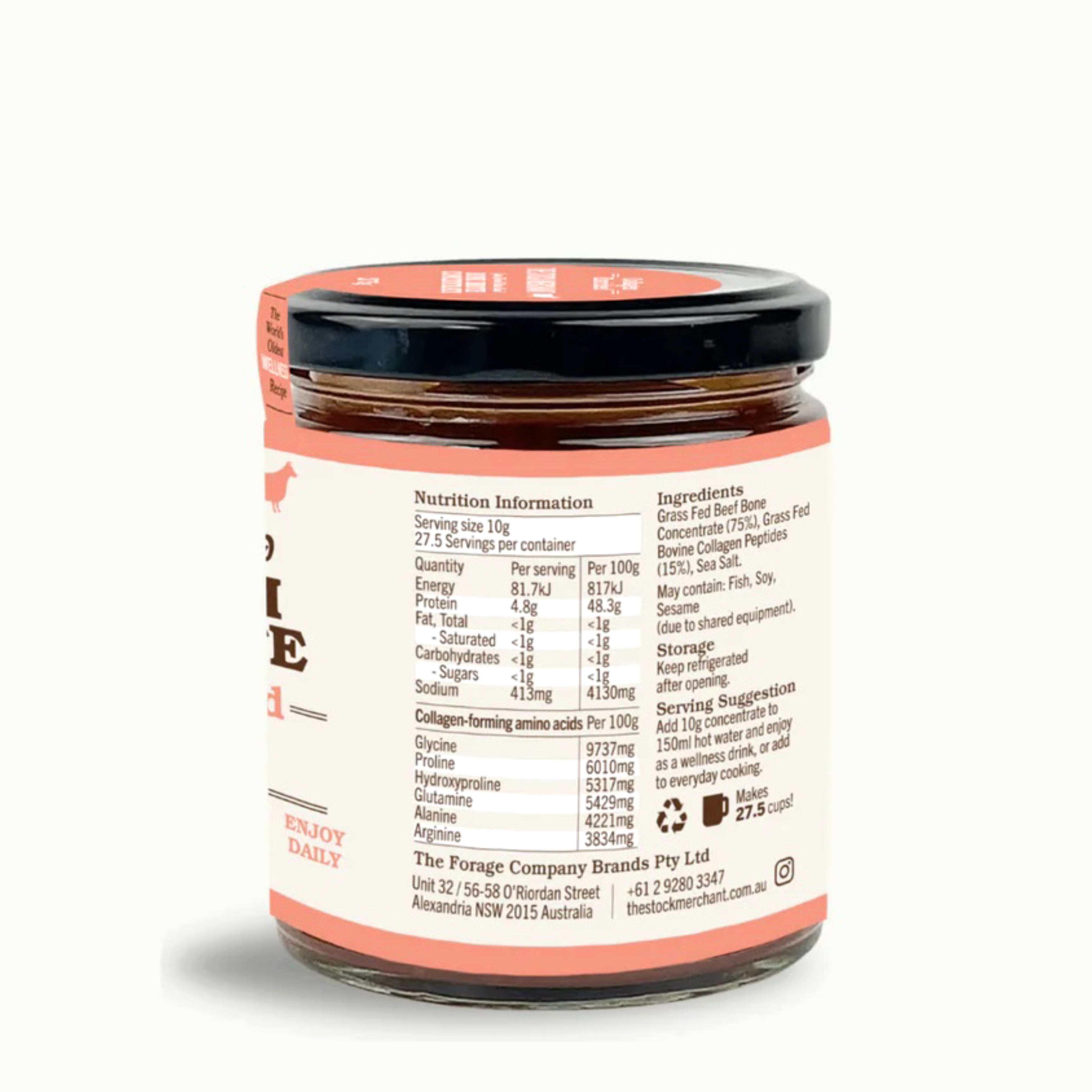 ♻️澳洲 骨膠原濃縮牛骨湯 Australia Stock Merchant Collagen Enriched Beef Bone Broth Concentrate