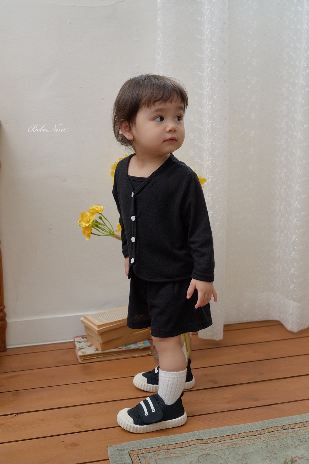 🇰🇷bebenine set (背心+外套+短褲）