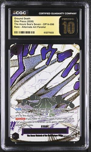 CGC Pristine 10 Ground Death OP14-096 (ENG)
