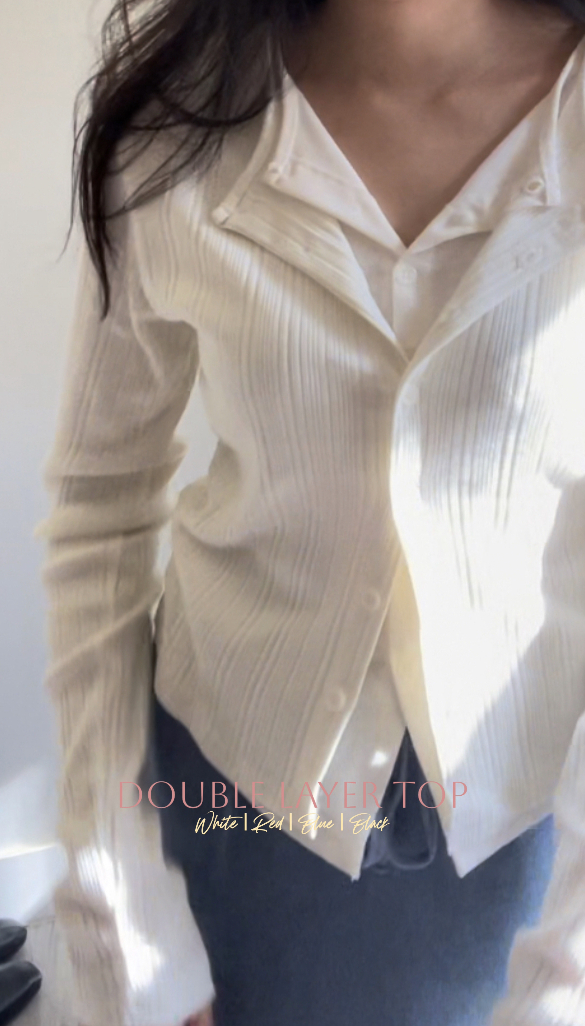 🍂 DOUBLE LAYER TOP 