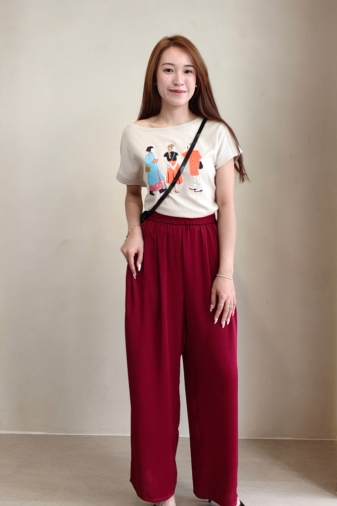 CP1610 Modern Silhouette Palazzo Pants