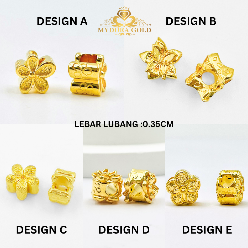 MYDORA Bead Blossom Full Gold Series (5G) | EMAS 916/22k