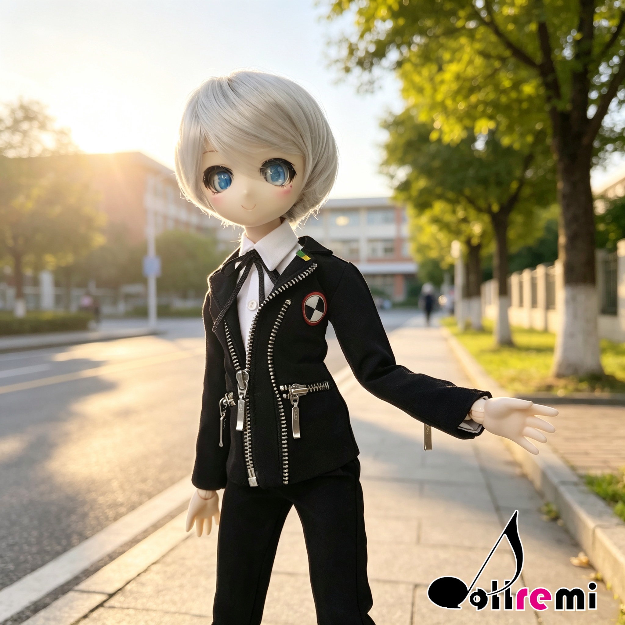 【dollremi】(DD0962) COS Persona 3 - Yuuki Makoto Gekkoukan school uniform  女神異聞錄 3 - 結城理 學校制服