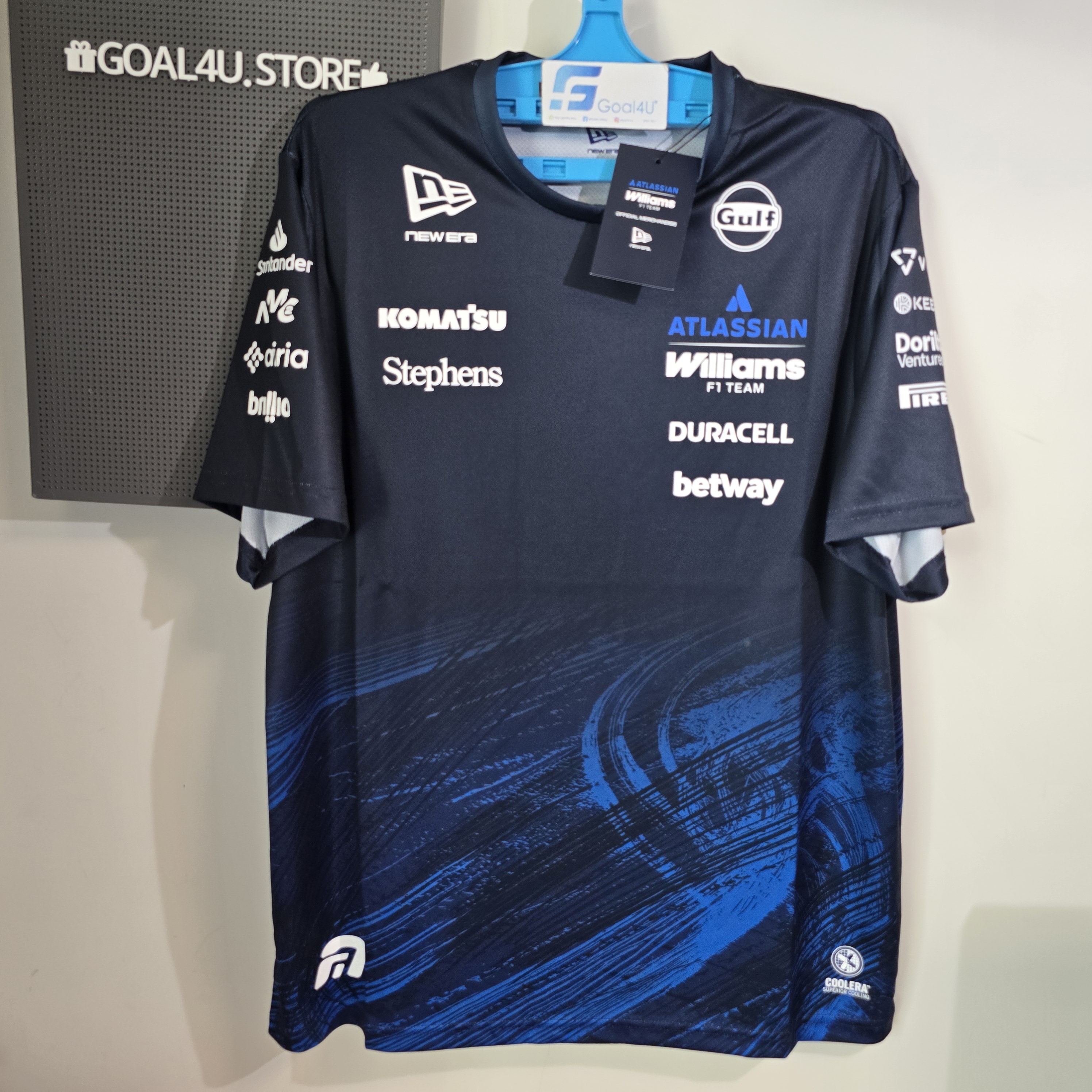 F1 Williams 威廉士車隊 2026 Alex Albon Team Tech Tee 60941818