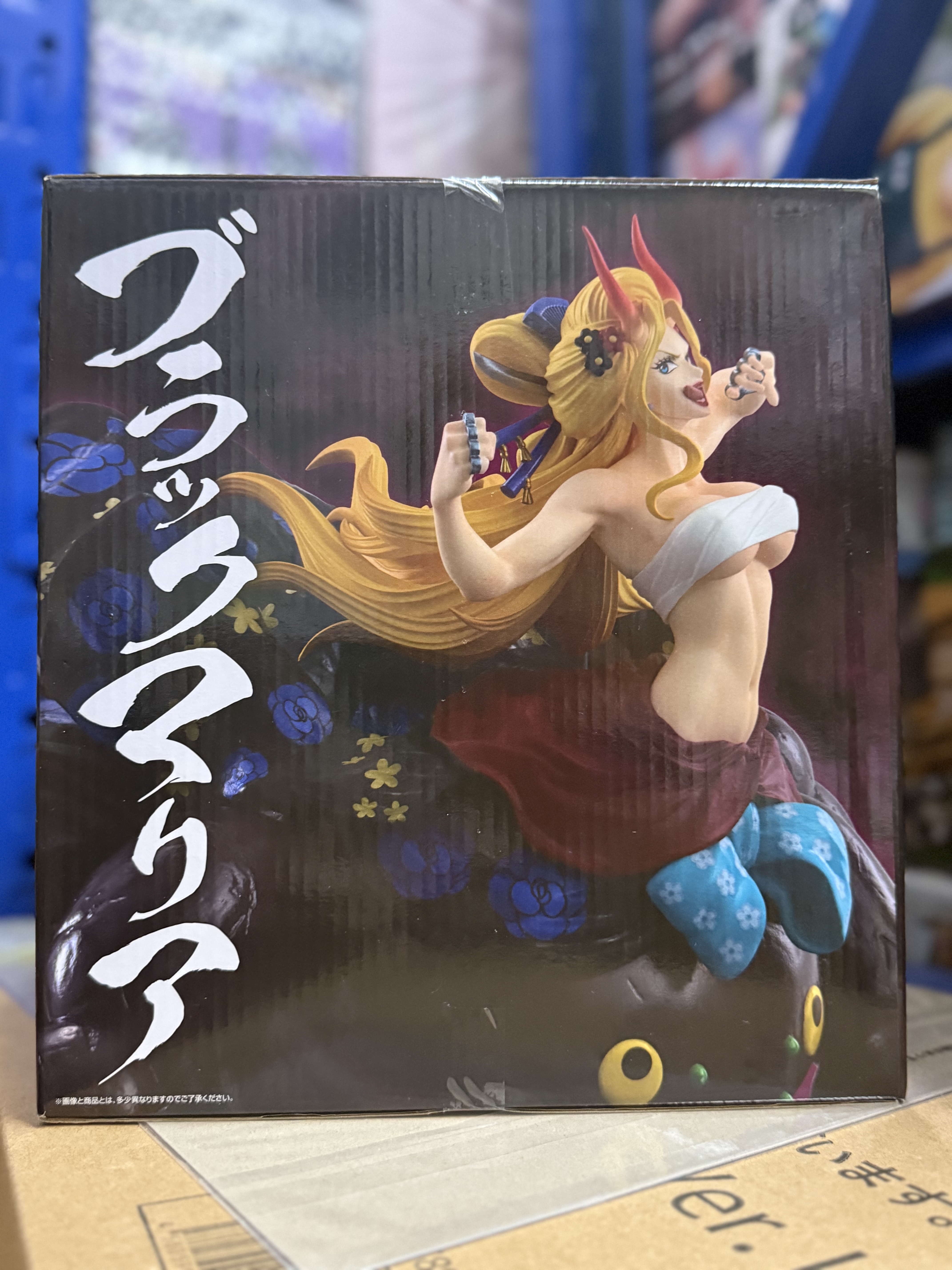 日版 一番賞 海賊王 EX 惡魔的寄宿者們 vol.3 中的 D賞：黑瑪利亞 魂豪示像One Piece PVC Figure 景品