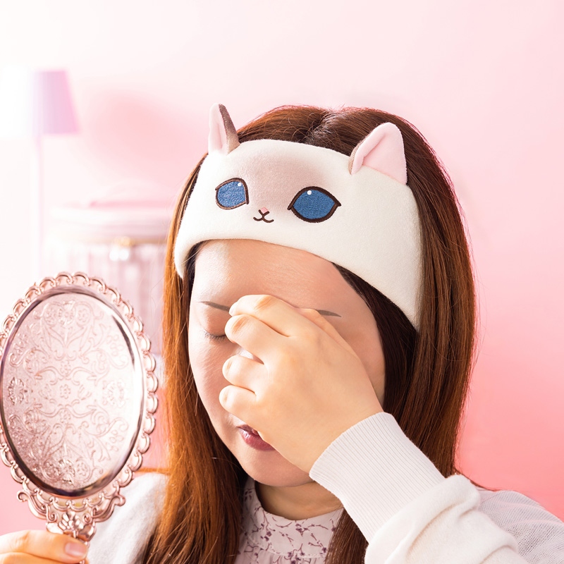 🌸 【預訂】髮帶 STAY HOME! - mofusand 17/7新品