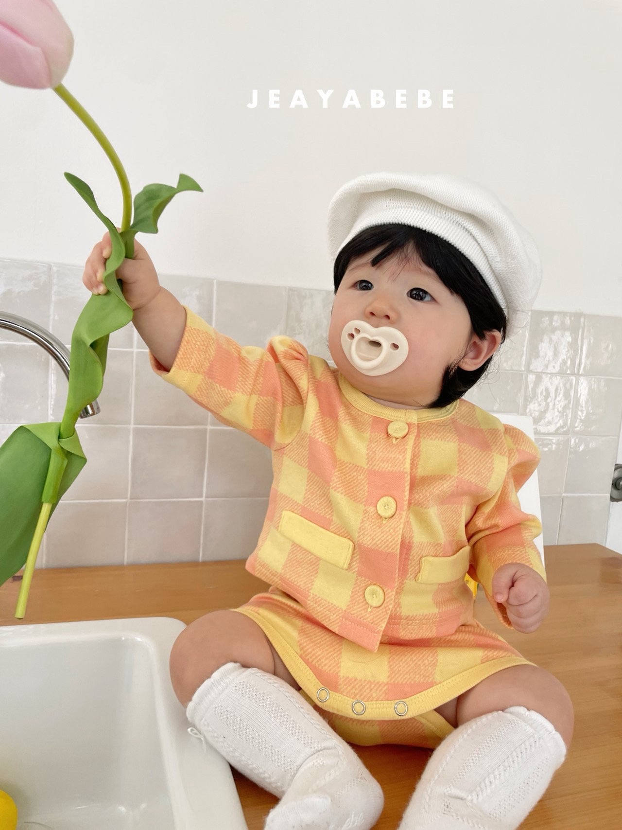 🇰🇷Jeayabebe set (外套+包褲）