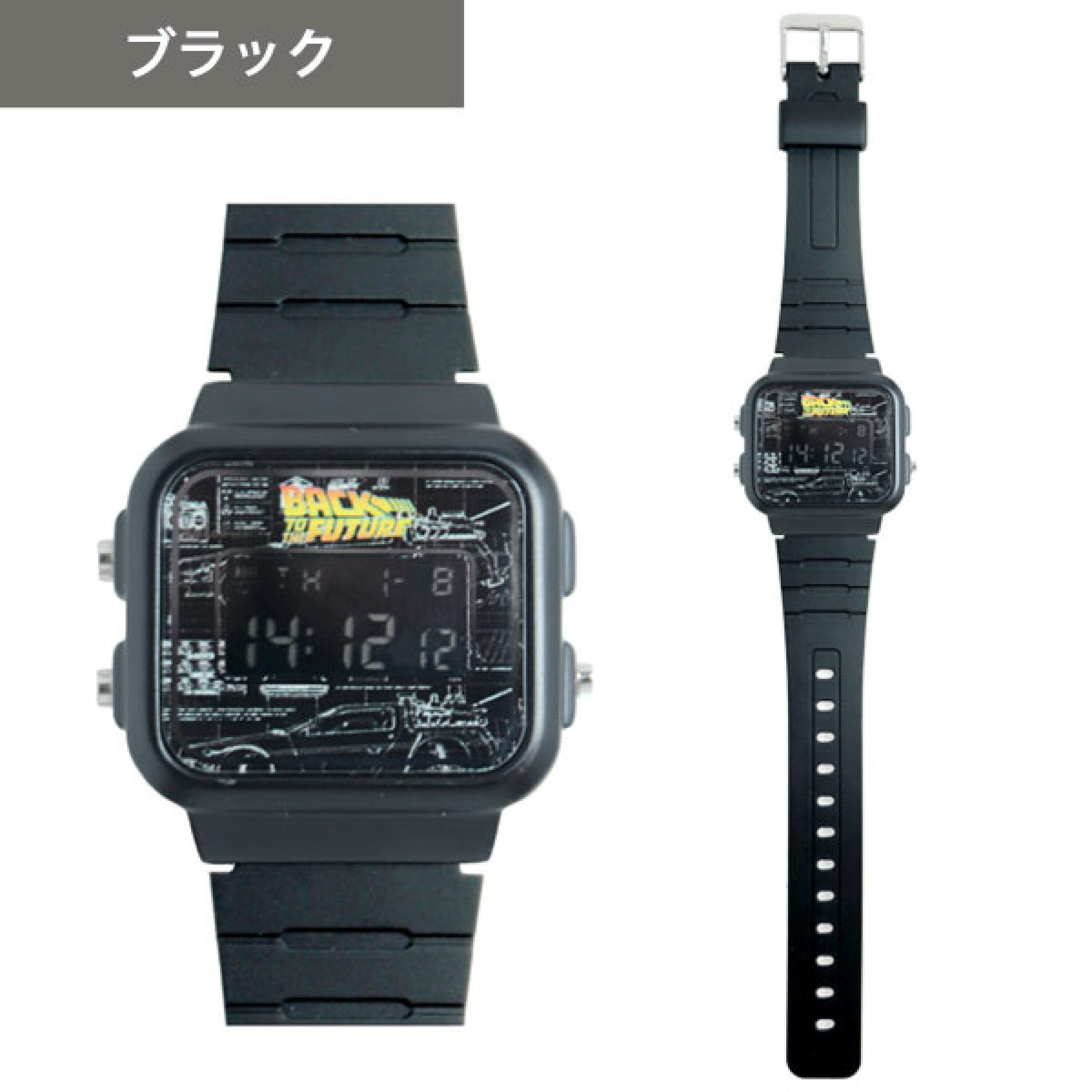 【預購】 Back To The Future 回到未來 官方授權 復古數位手錶