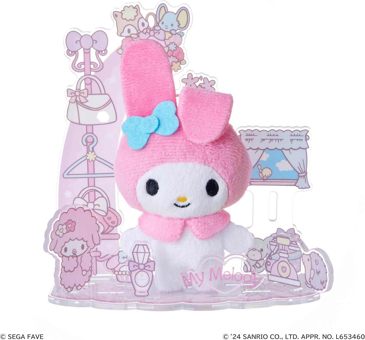 預訂 | 日本 Sanrio 亞加力場景 x 毛公仔擺設套裝/立牌擺設