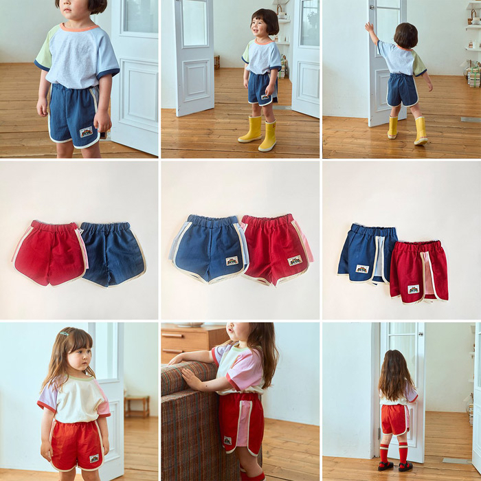 🇰🇷1st.BLUE短褲