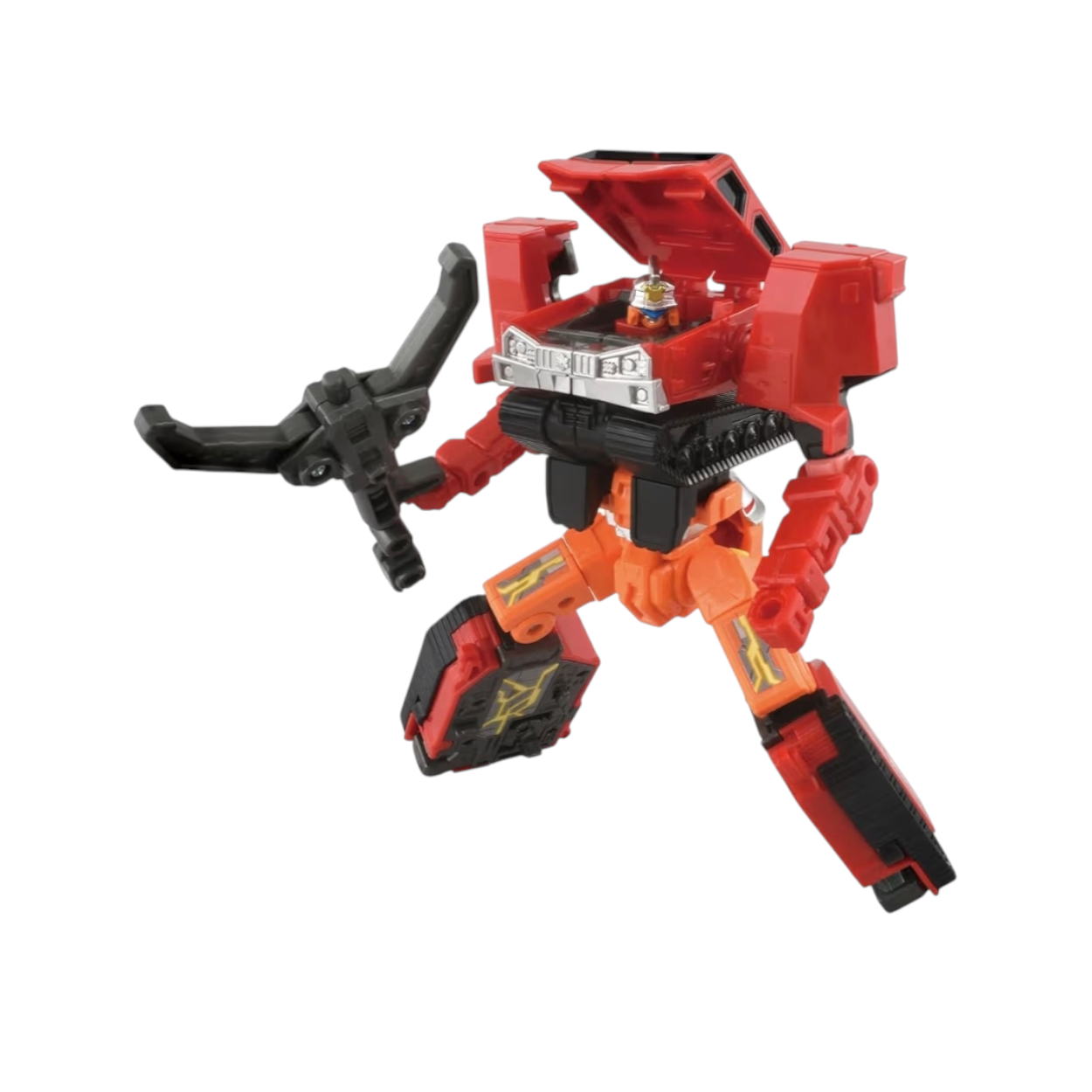 Takara Tomy Tomica 特裝勇者救援機械人變形合體DX套裝 消防車救護車機械人 男孩變形機械玩具禮物