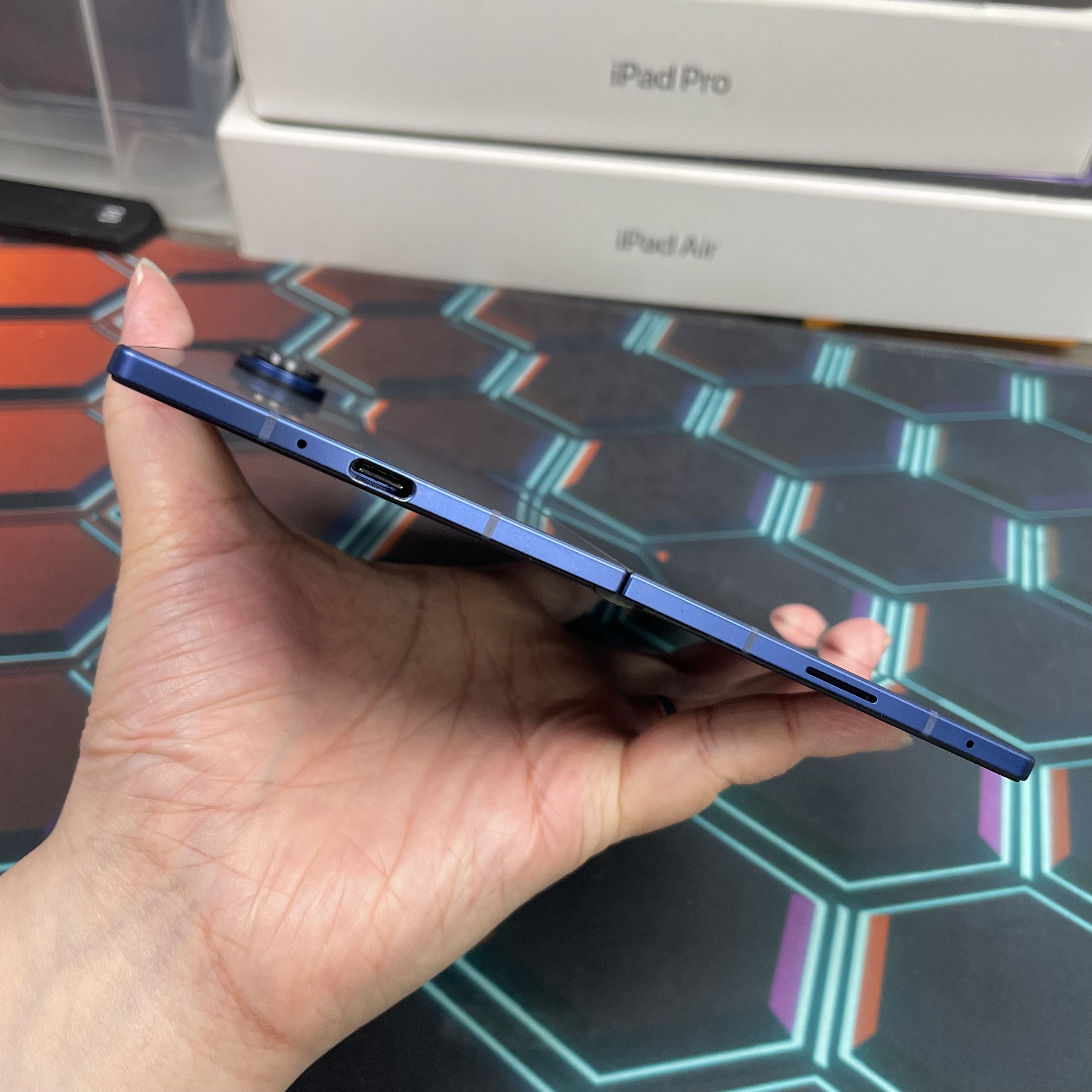 *8087 Galaxy Z Fold 7 完美機 16+1TB 藍色 blue