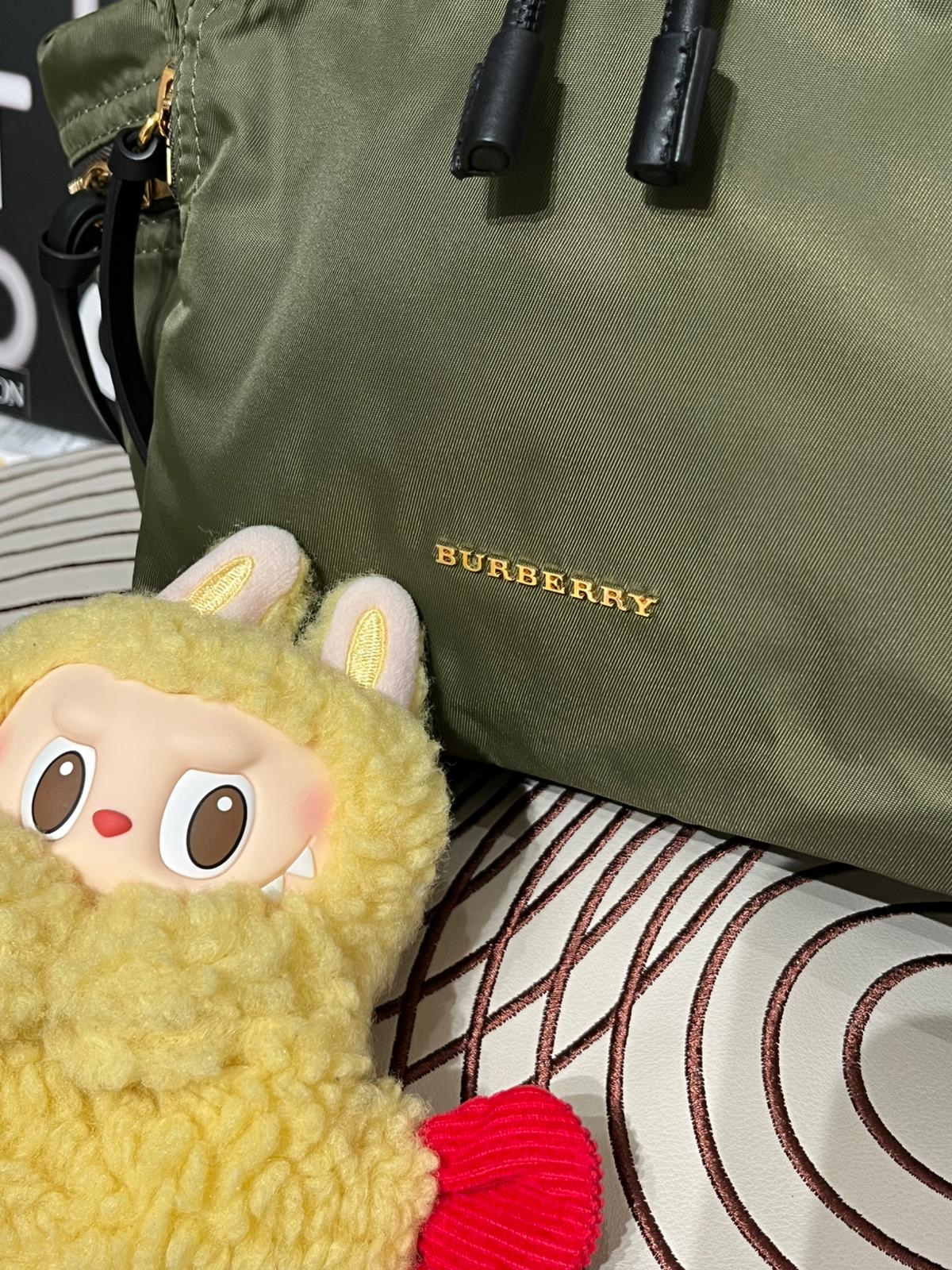 全新 Burberry backpack nylon 金扣 100%Authentic,全新未使用品 ✅ 原裝吊牌 ✅dust bag 