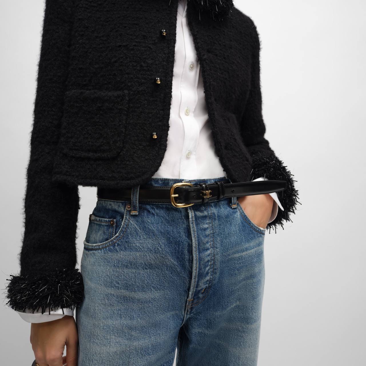 限時優惠✨訂貨🍒Celine 2.5cm Vivienne belt   小logo 更低調 Size 75/80/85/90