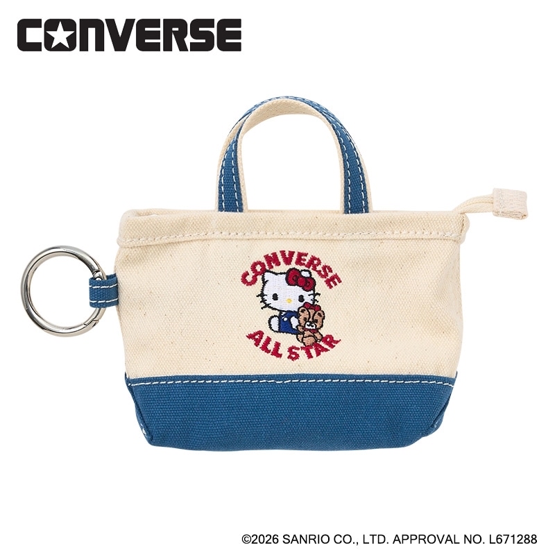 🎀【預訂】CONVERSE × Kitty Miniature Tote Pouch