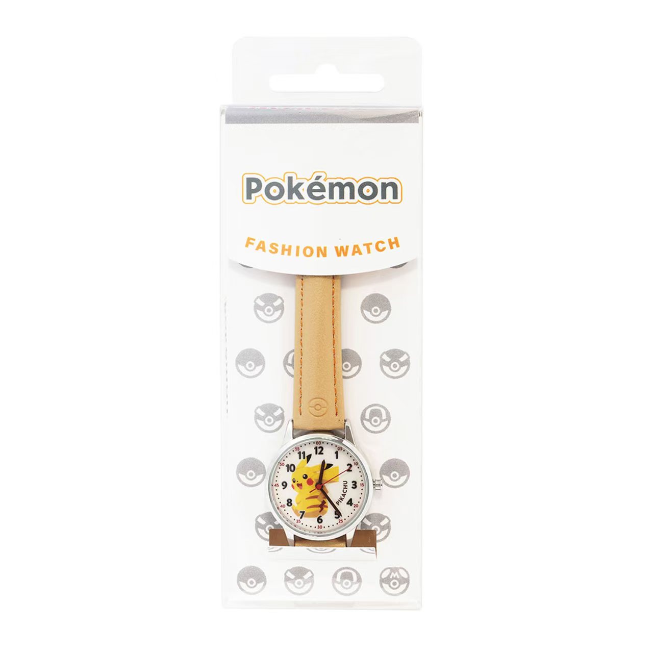 日本直送 POKEMON 寵物小精靈 皮革手錶 (全4款) 