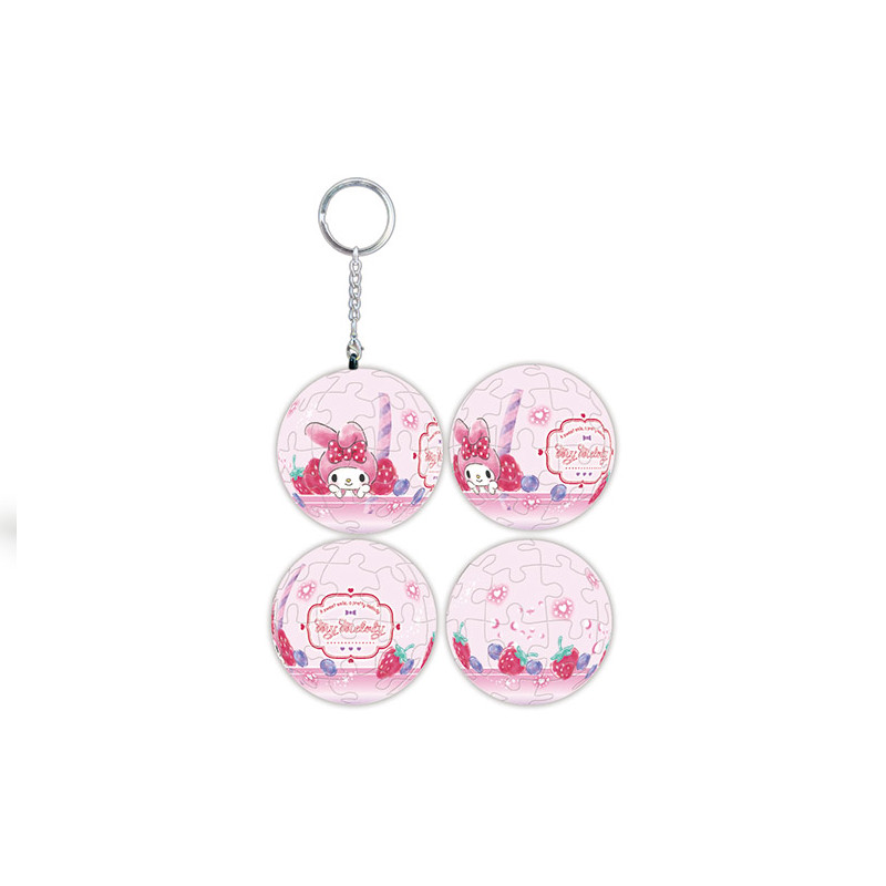 📦訂購 台灣代購 Sanrio 三麗鷗 My Melody 24片球形鎖匙扣拼圖