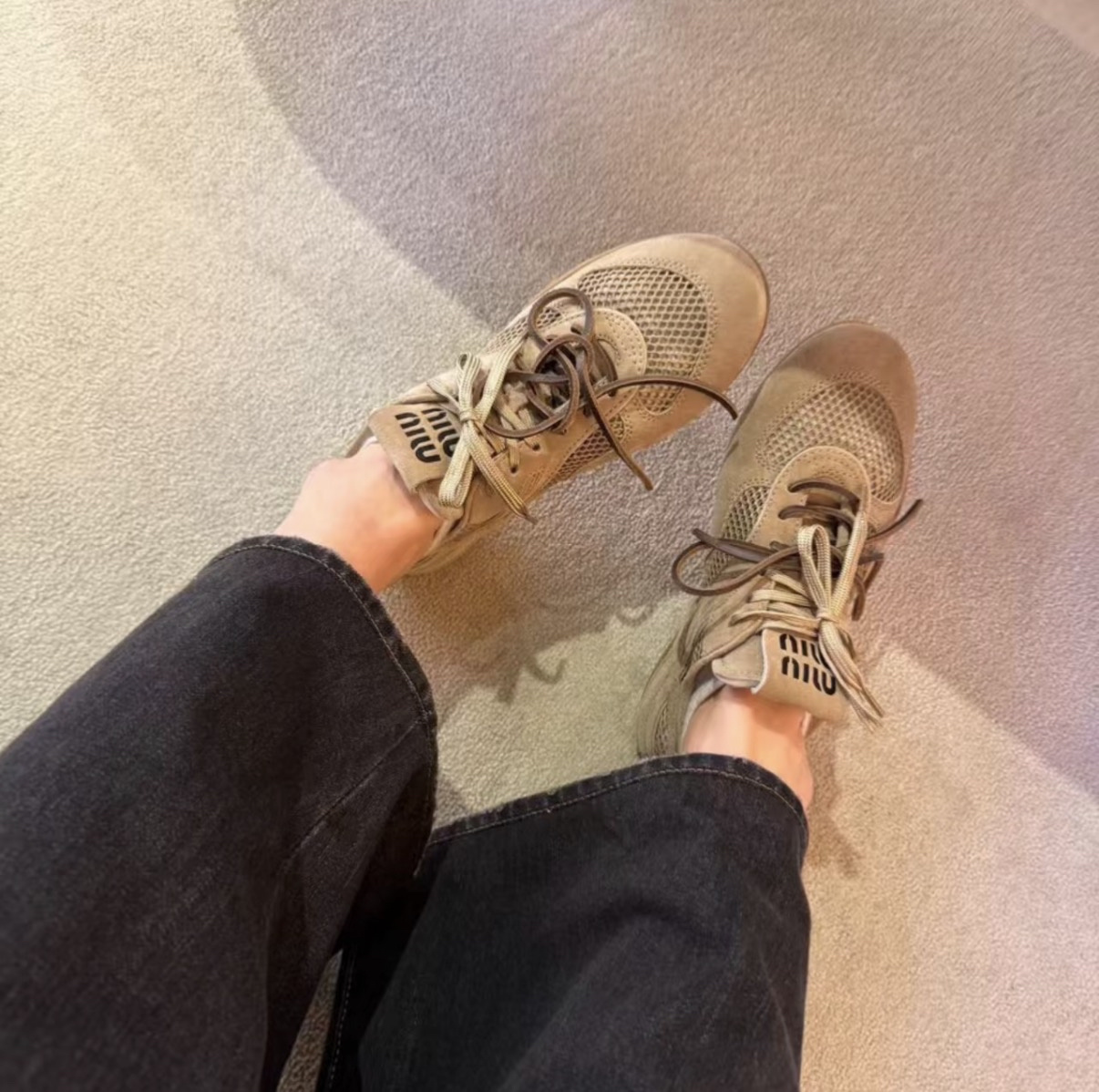 限時優惠✨訂貨📮MIUMIU Gymnasium Sneaker Size 36.5/37/37.5/38/41