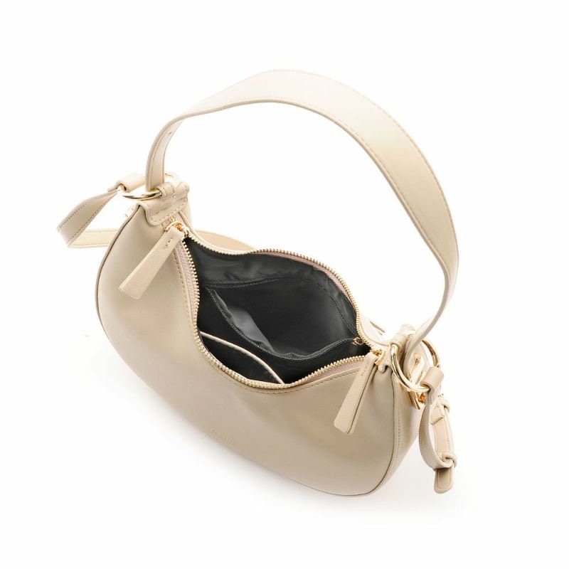 《現貨》日本firano月亮側孭包(黑色)