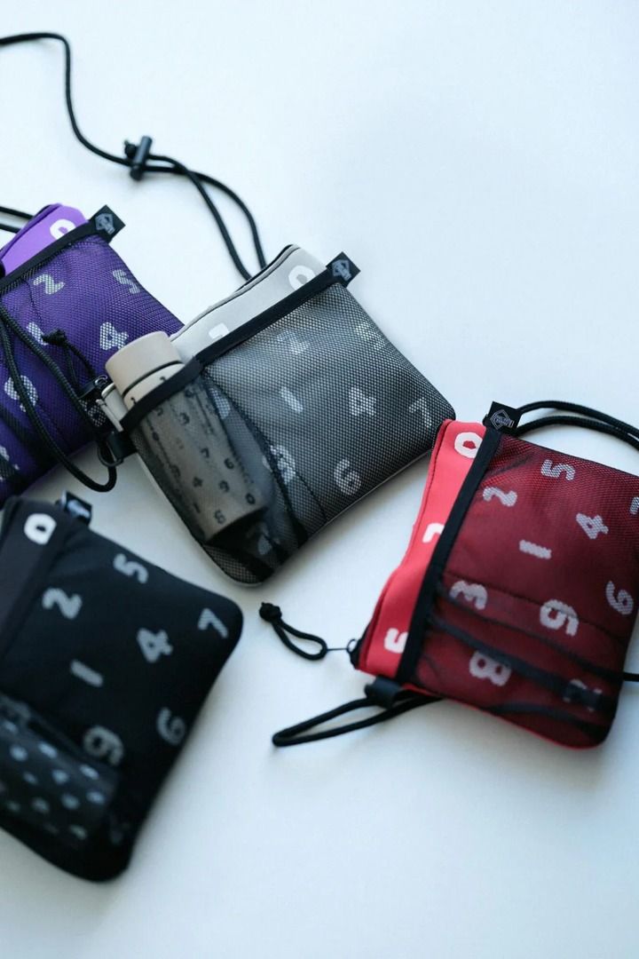 SOU・SOU×POKETLE POKETLE專用 網袋夾層斜揹包