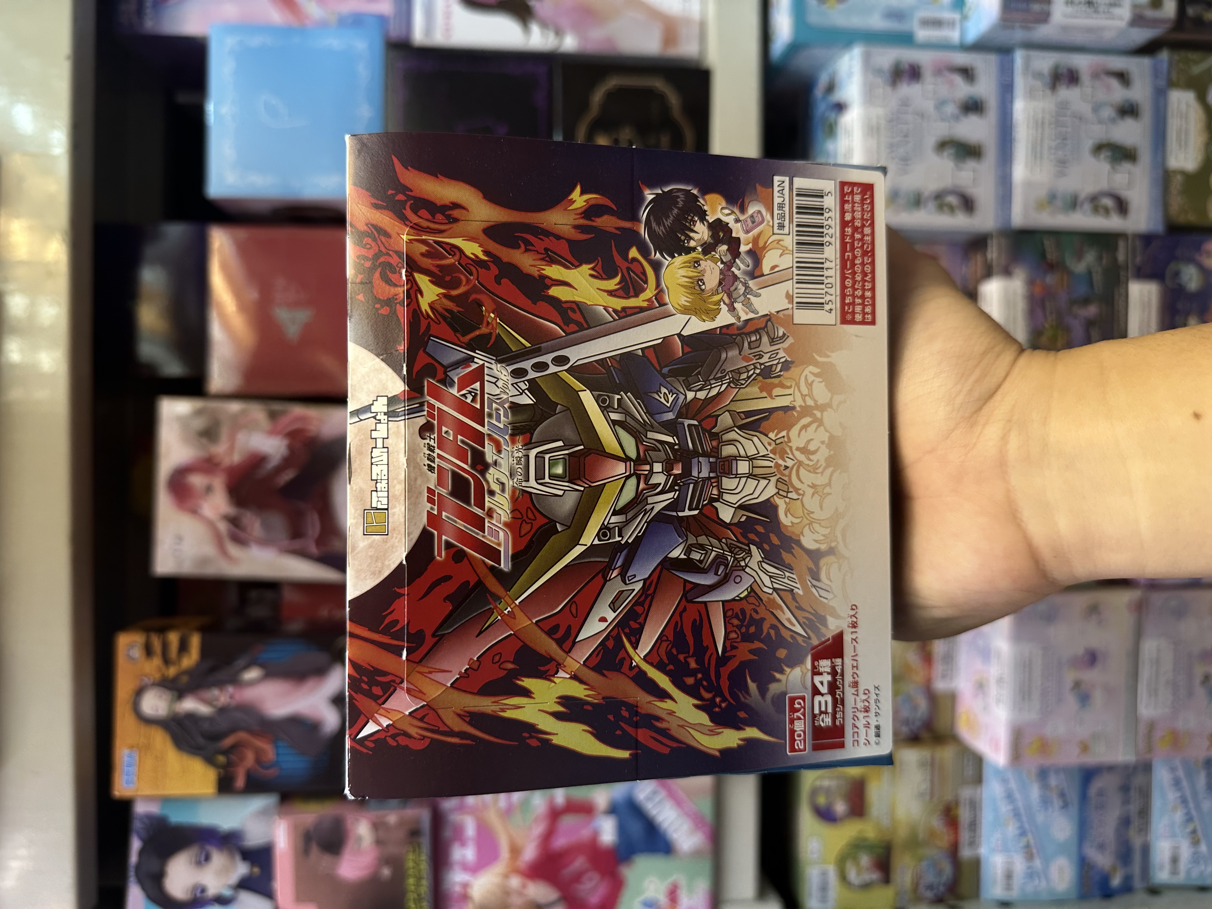 現貨 Bandai 食玩 Gundam SD 高達 威化餅貼紙 第五彈