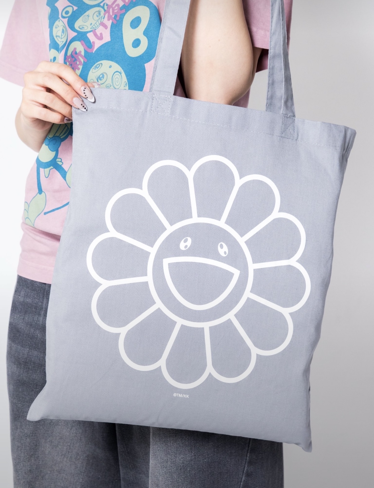 TONARI NO ZINGARO x 村上隆 MONONOKE RECORDS 經典太陽花帆布ToteBag 