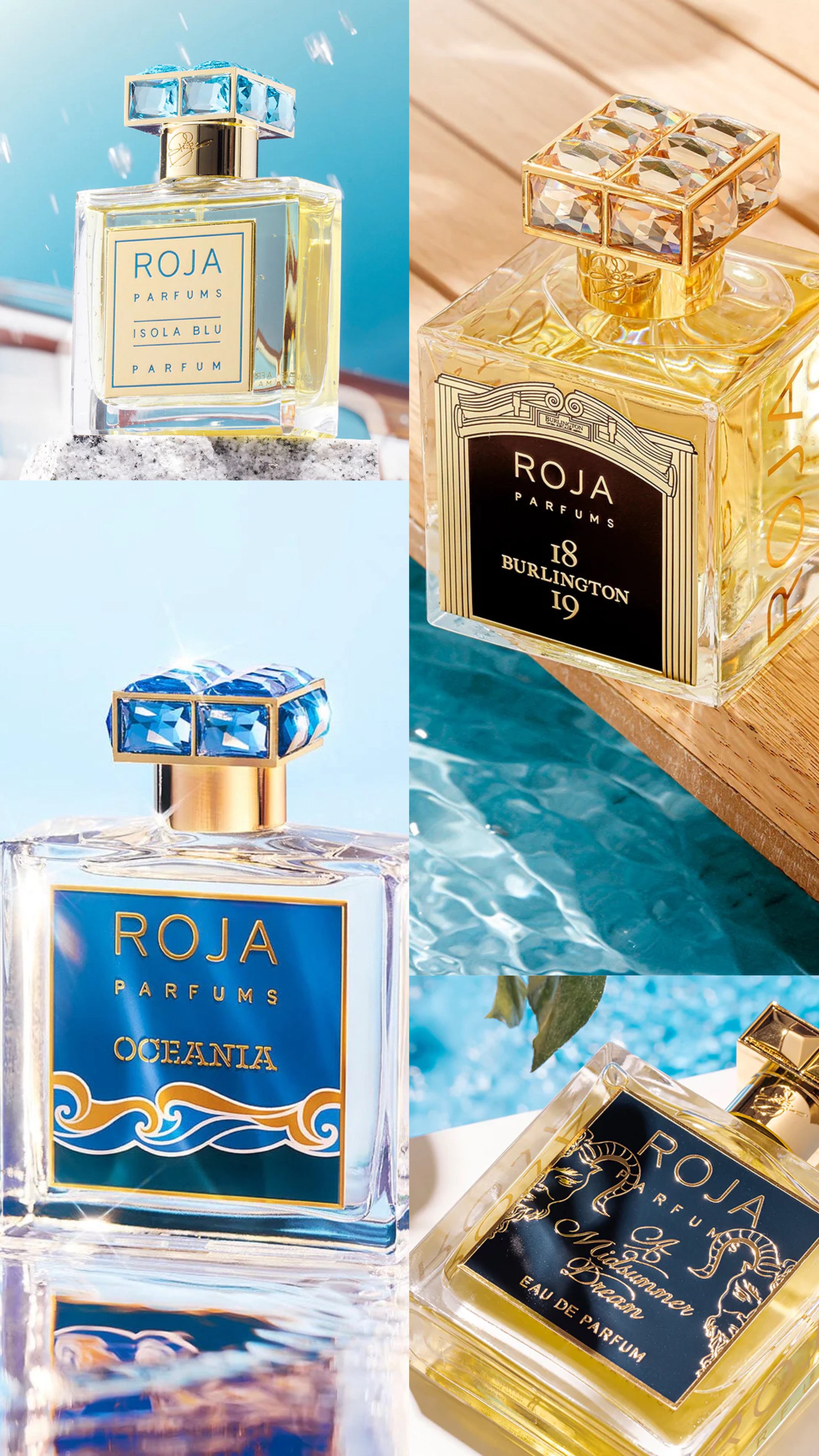 ROJA 4支夏日渡假豪華套裝