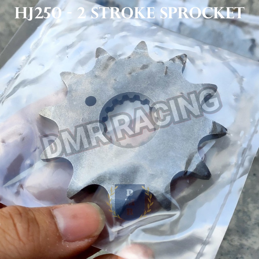 Motocross HENGJIAN HJ250 KEWS250 2 Stroke Front Sprocket 520 12T Rear 46T 47T 49