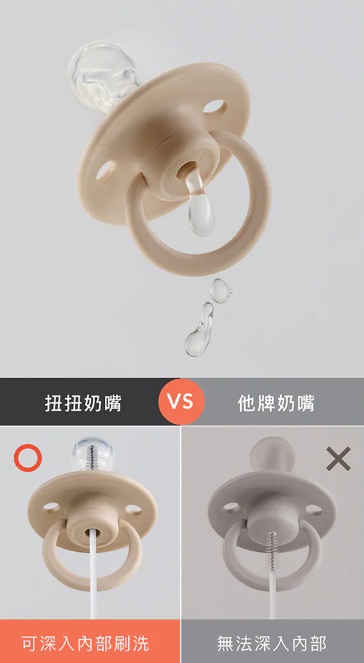 小獅王辛巴 SIMBA 扭扭圓型安撫奶嘴-全齡適用