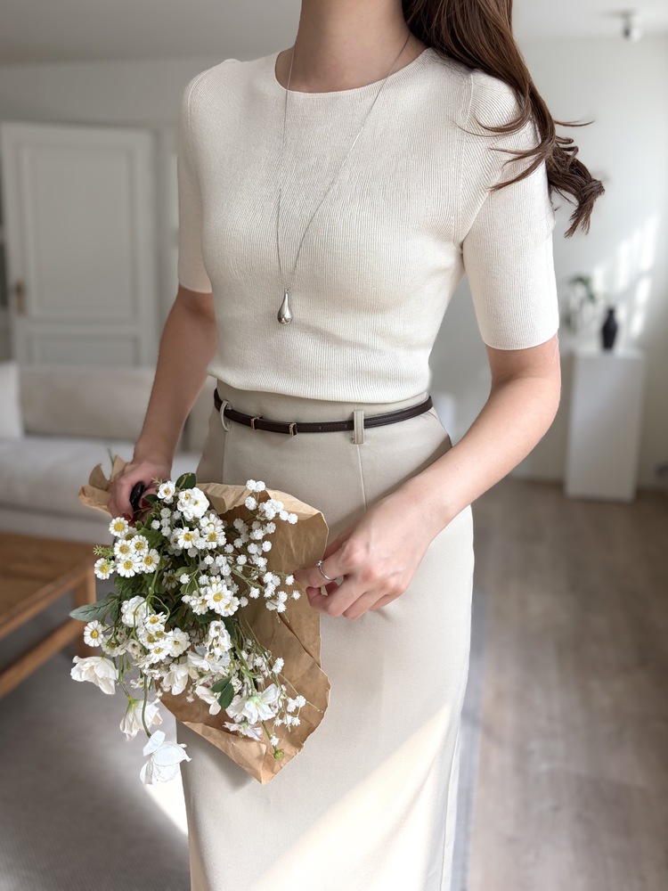 Essential Softy Daily Knit (Ivory)