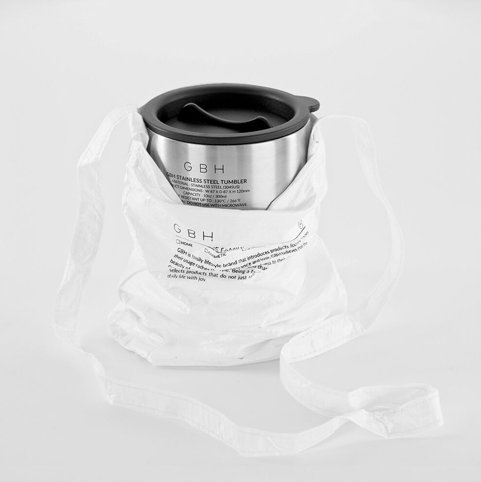 GBH STAINLESS STEEL TUMBLER / BLACK / 300ml