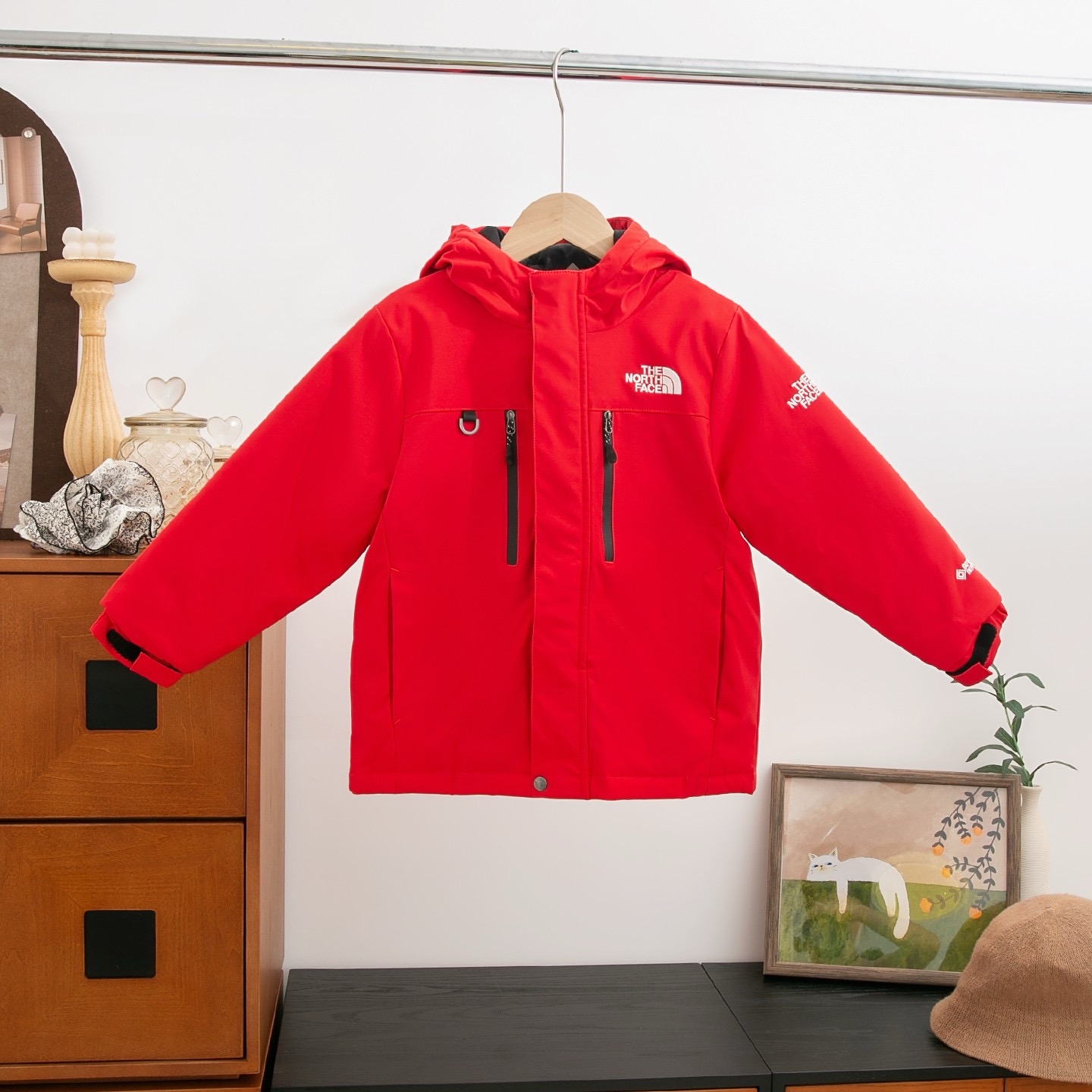 TNF厚實羽絨棉外套🧥