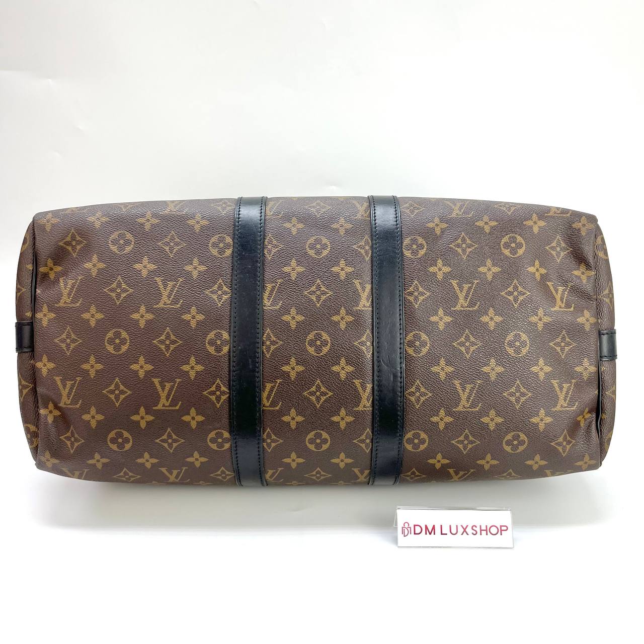 LV Monogram Black Keepall 45
