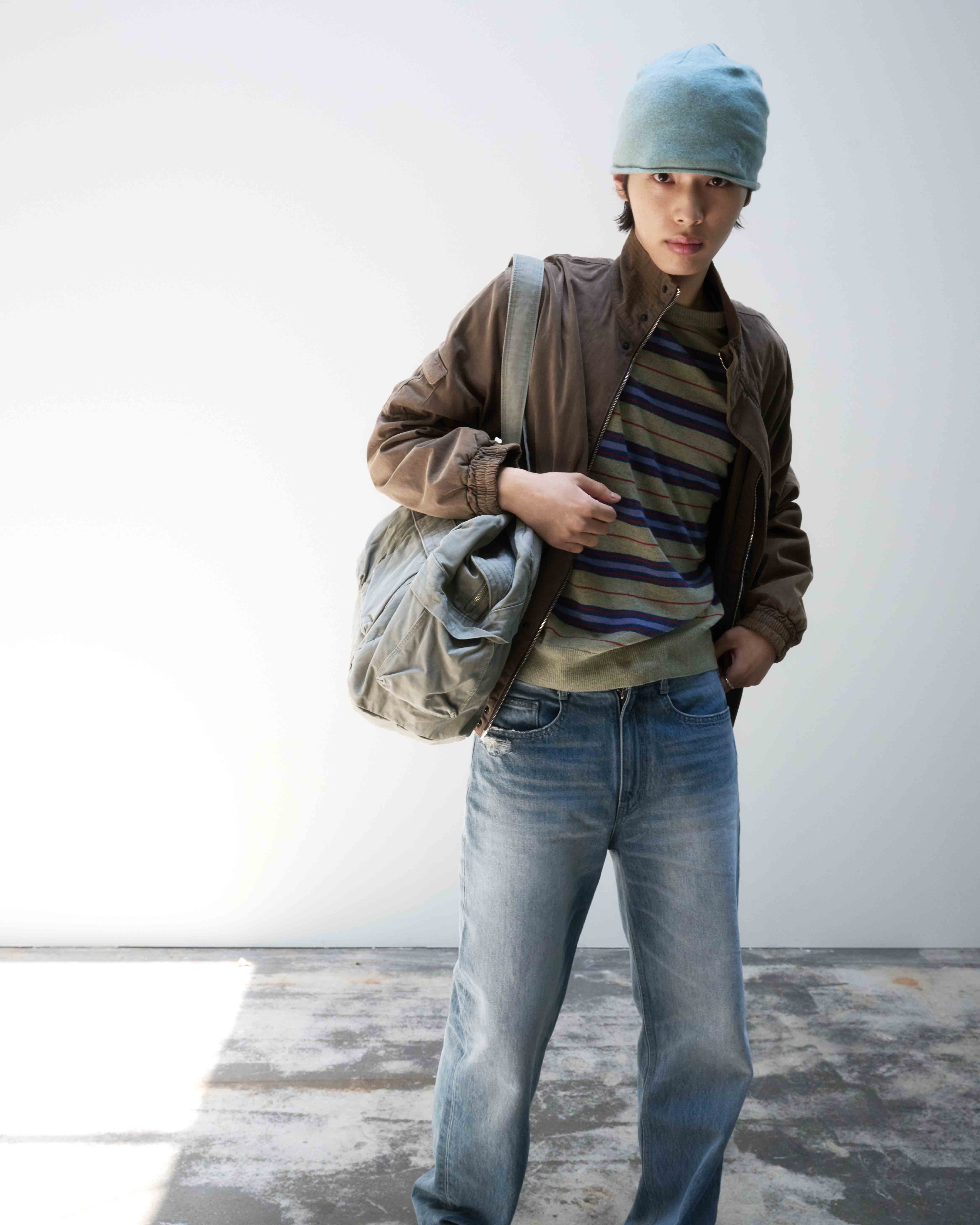 999 HUMANITY - OVERFIT ROLLED BEANIE (5COLOR)