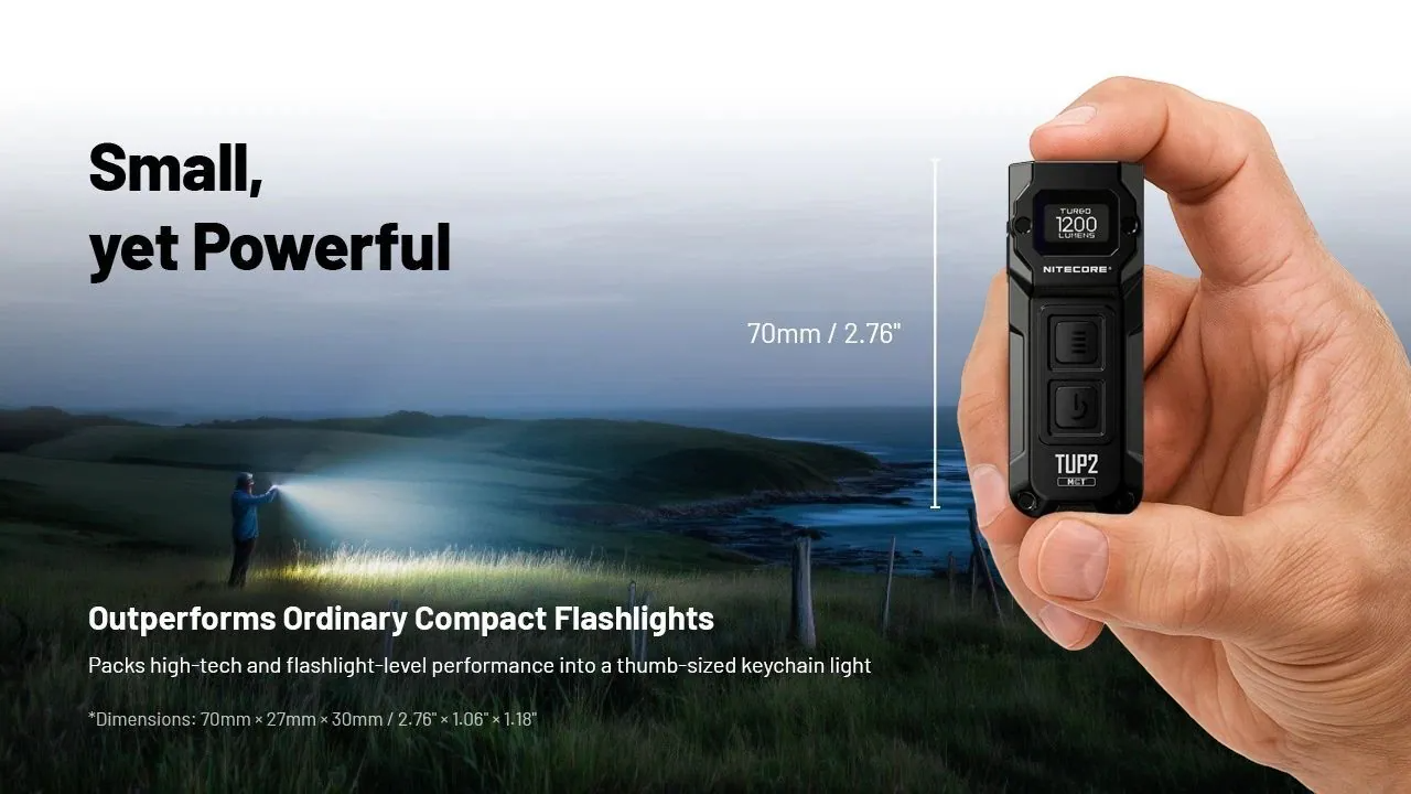 Nitecore TUP2 鑰匙圈燈