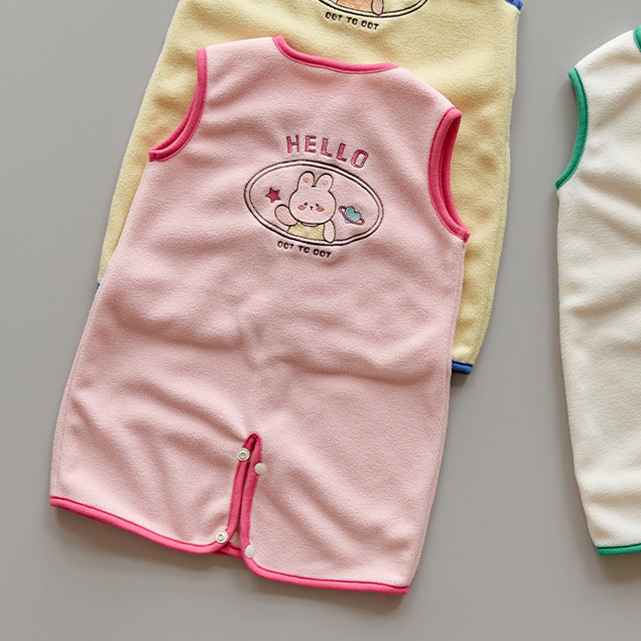 DTD HELLO恆星宇宙系列-微纖維自由伸展連體睡袋 S ( 6-18months )