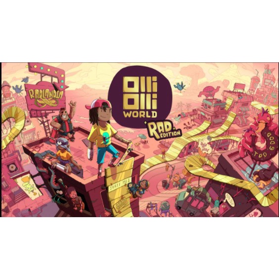 (🔥NEW RELEASE🔥) Olli Olli World (PS4 & PS5) Digital Download
