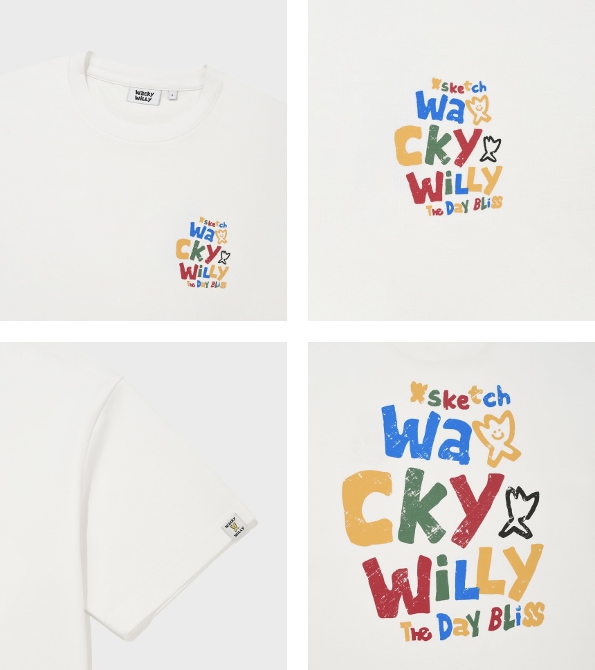 🇰🇷韓國Wacky Willy短袖Tee